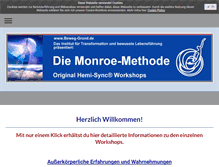 Tablet Screenshot of monroeinstitute.de